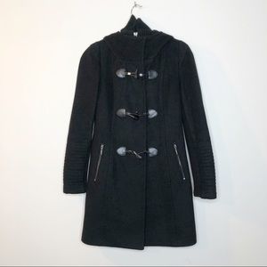 COPY - BCBGMaxAzria Samantha Toggle Black Wool Coat